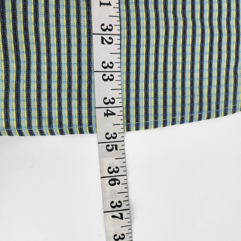 Bugatchi Men's Size XXL 2XL Striped Dress Shirt Long Sleeve Button Up Casual S - Picture 6 of 9
